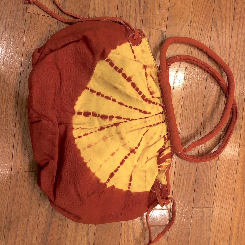Lulu NYC Tie Dye Hippie Beach Bag